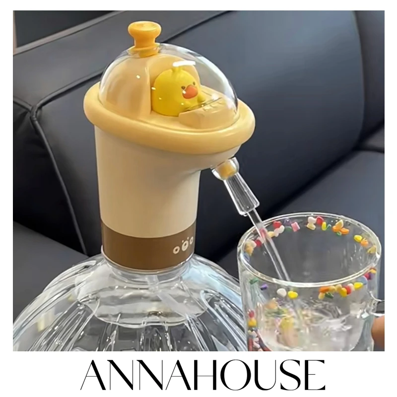 ANNAHOUSE桶装水抽水器电动压水器纯净饮水机矿泉水泵吸水SY