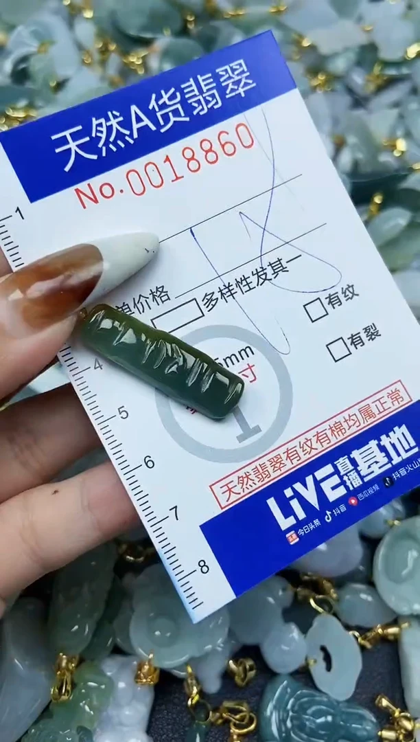 【闪购商品】翡翠颈饰未镶嵌天然A货翡翠