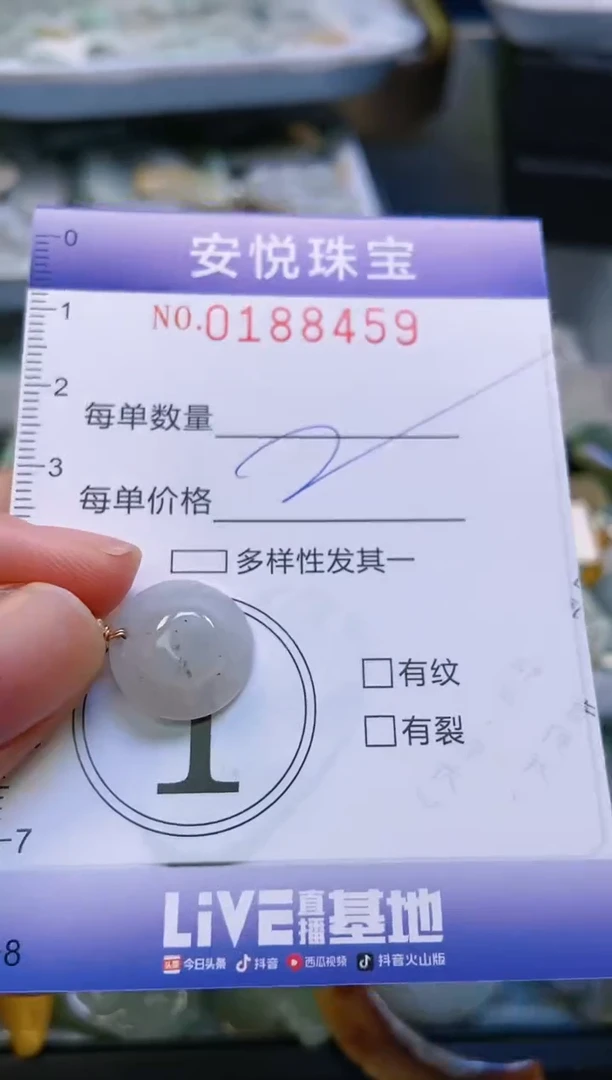 翡翠未镶嵌颈饰闪购0188459