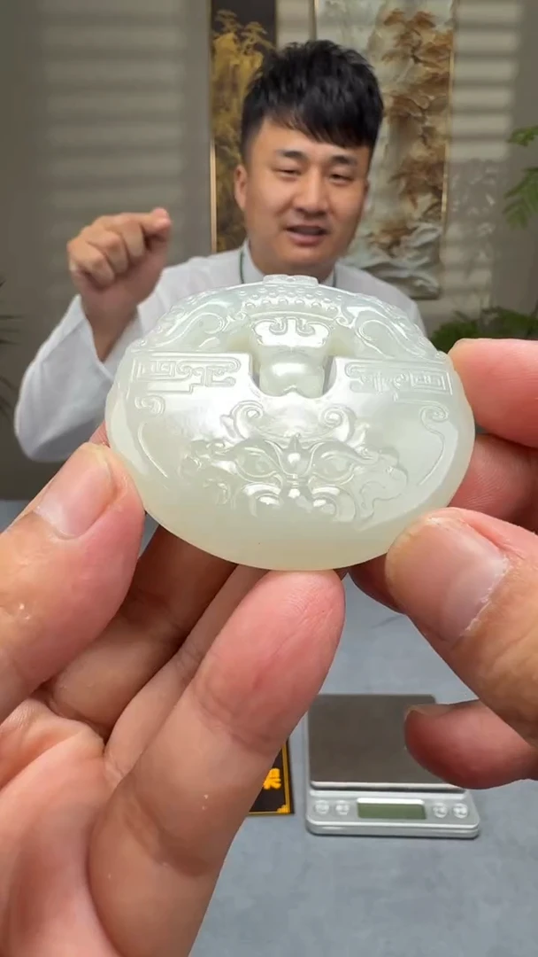 和田玉未镶嵌颈饰T42-多样性拍一发一