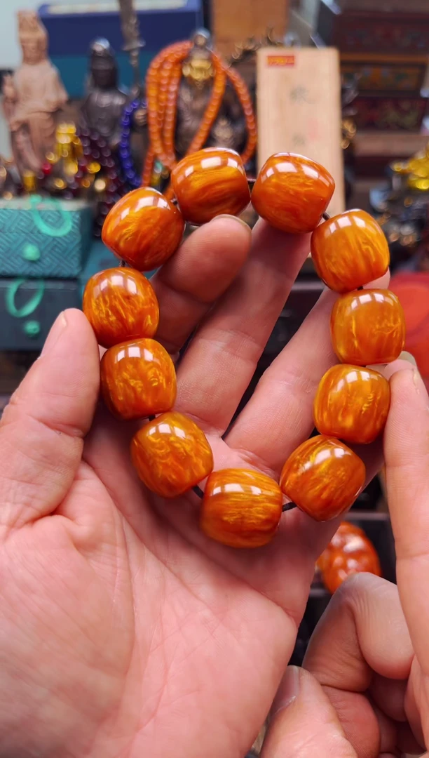 未镶嵌颈饰蜜蜡安哥精品精选链接D40