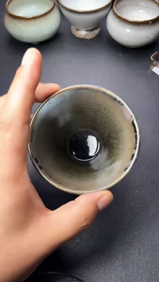 茶盏126   叶紫建盏叶紫建盏
