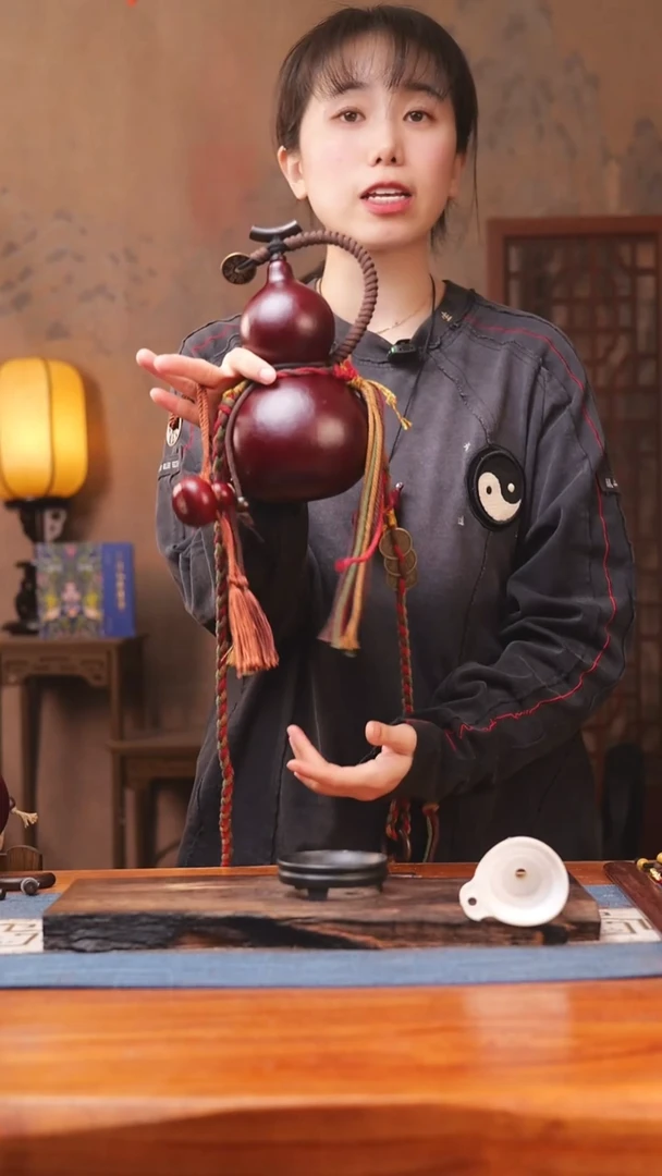 1245号链接精品大漆葫芦现货现发[一物一拍]