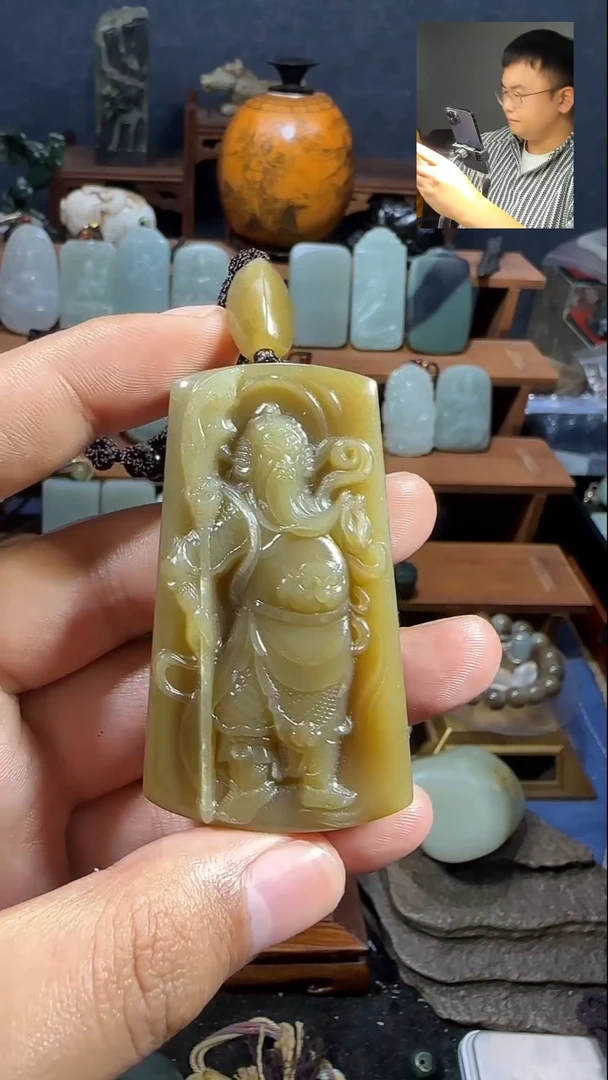 颈饰未镶嵌和田玉小*豆1