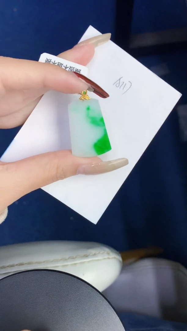 【闪购商品】翡翠颈饰18K金镶嵌00000000000