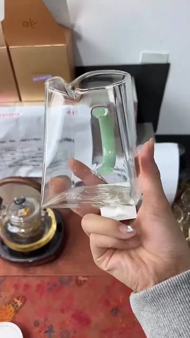 晶彩瀚然茶海（浅玉色）/定制款