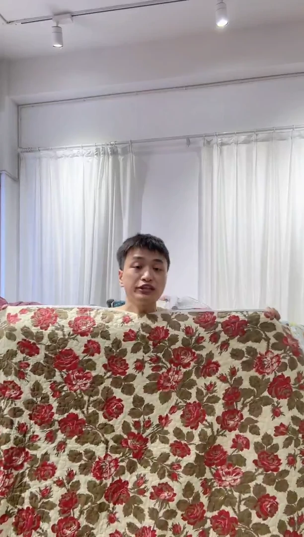 棉140*200纯棉床盖33号微瑕