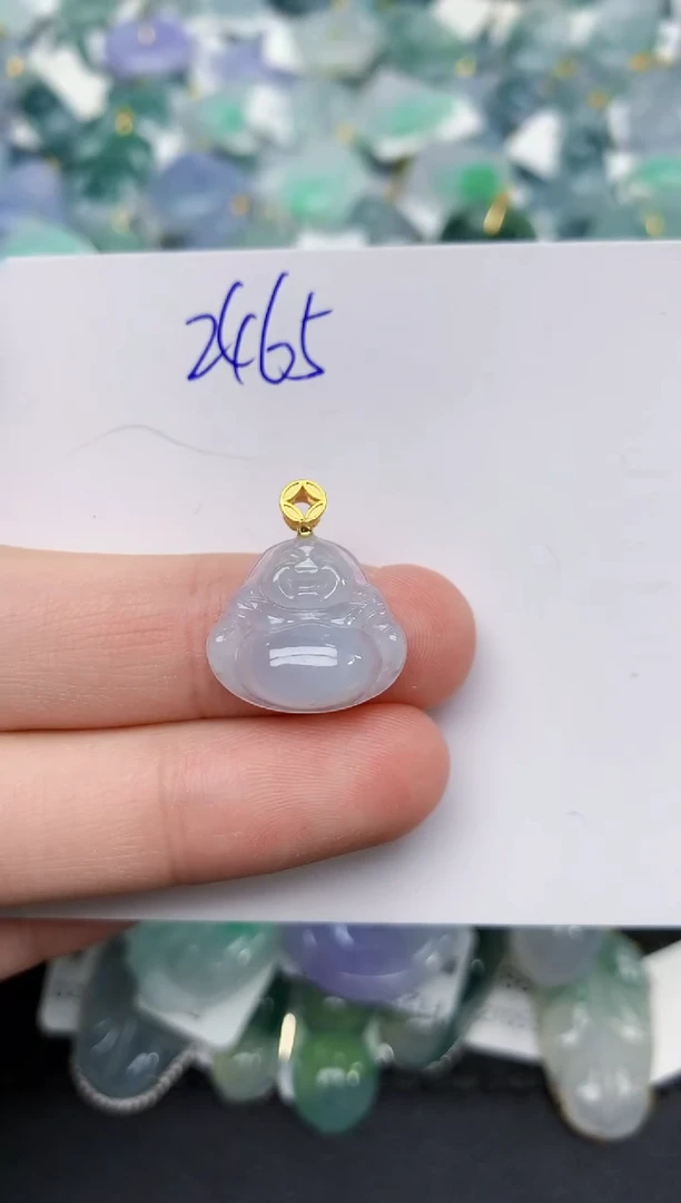 颈饰未镶嵌翡翠天然缅甸A货翡翠百元以上9元证书费自理