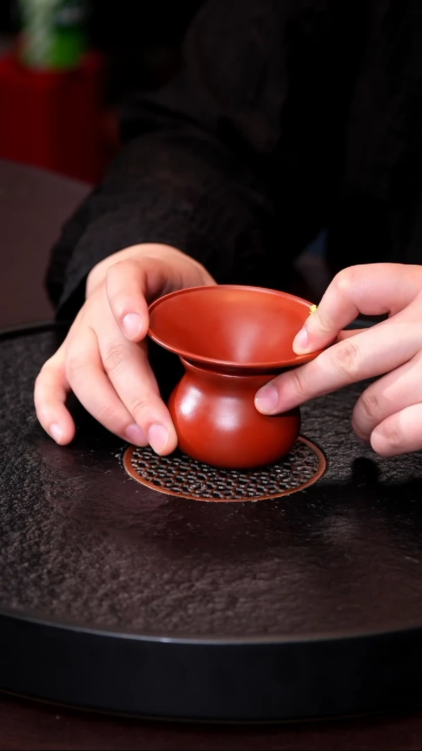 紫砂茶漏紫砂茶漏两件套