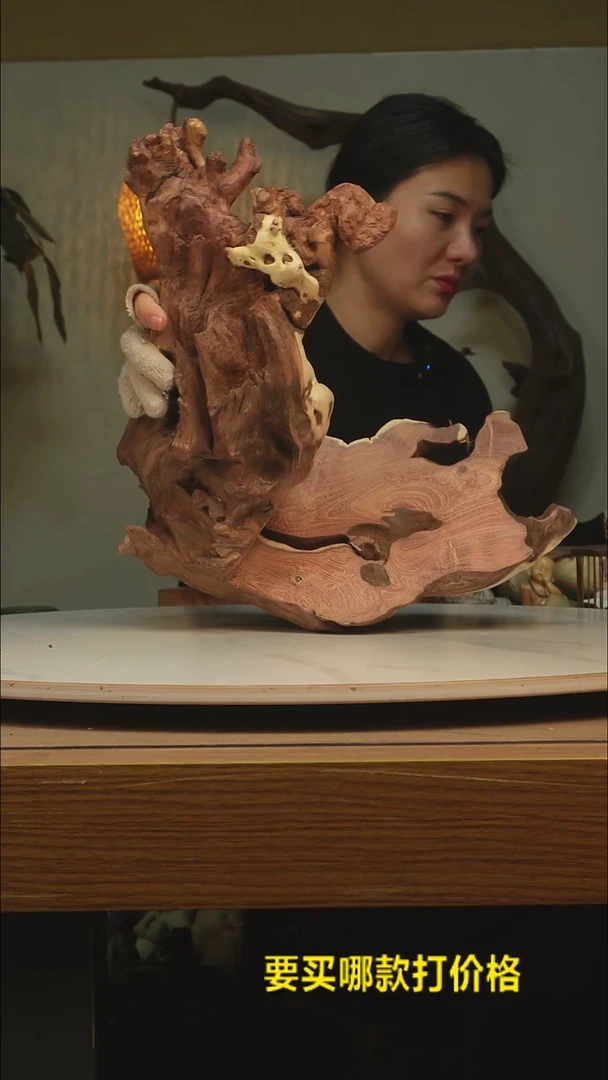 木是****❓根雕摆件类056