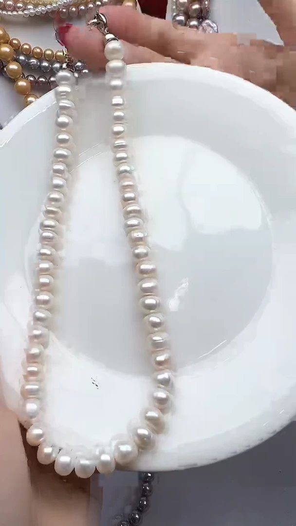 淡水珍珠未镶嵌颈饰1