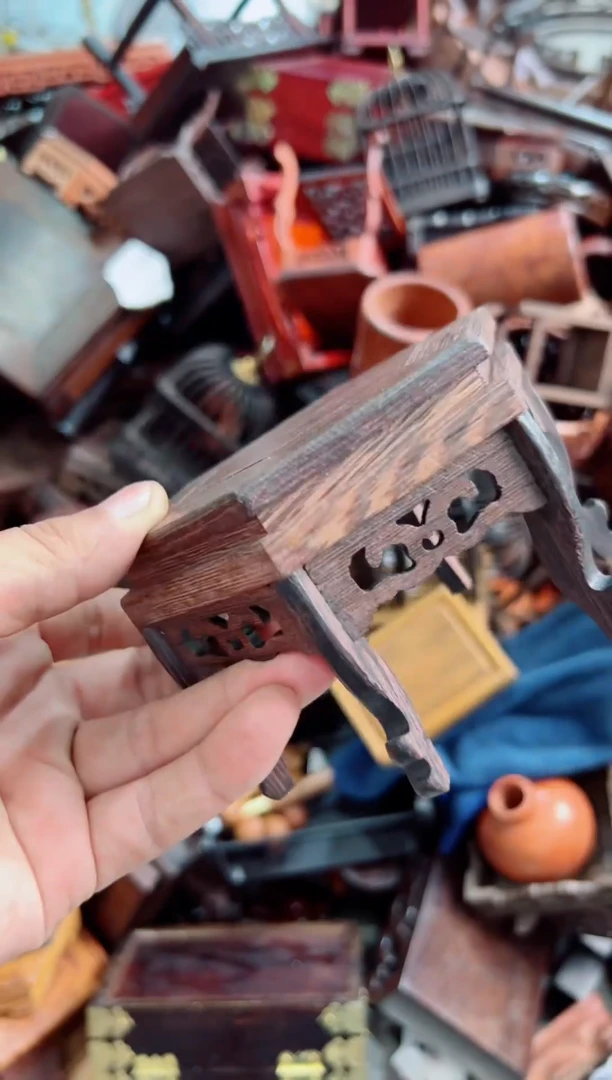 木103底座花架摆件处理