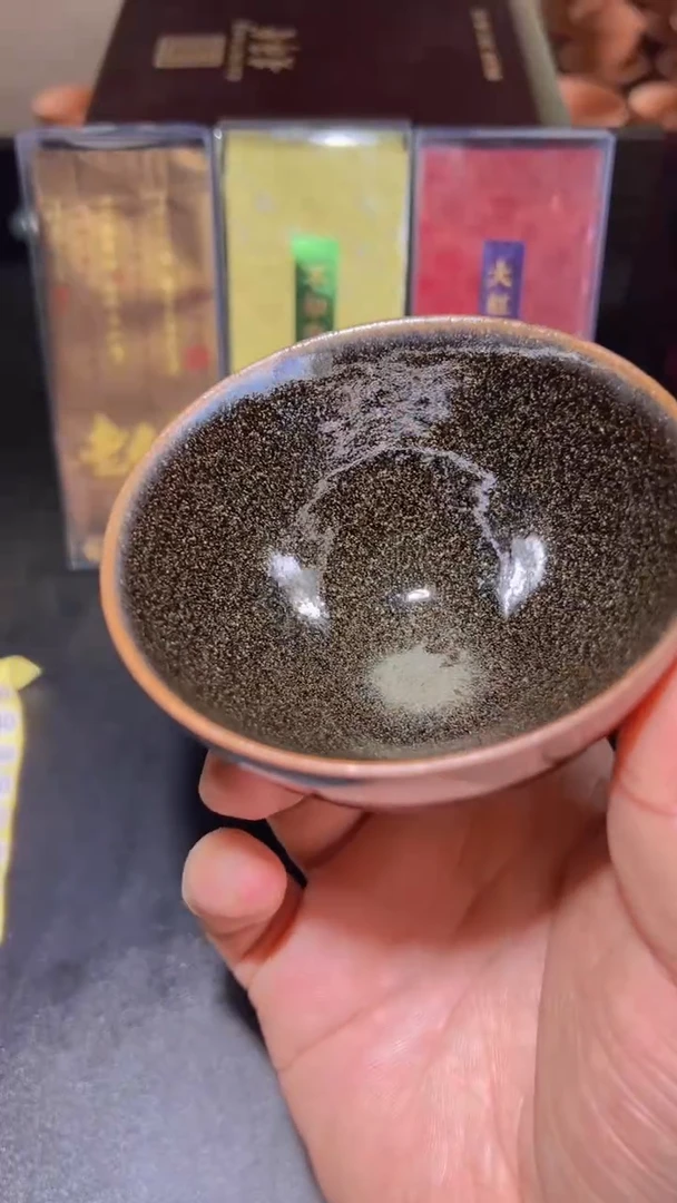 茶盏28柴烧建盏主人杯