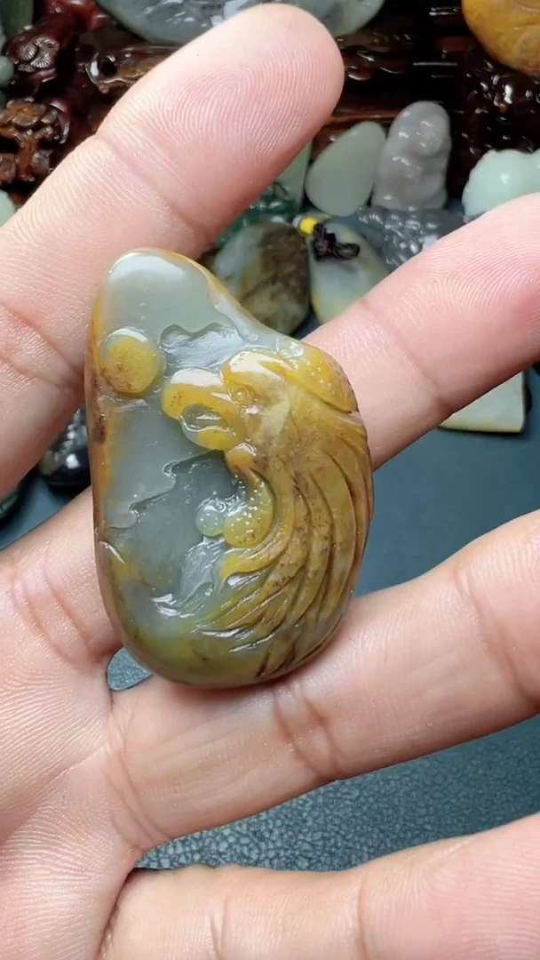 未镶嵌和田玉把件-