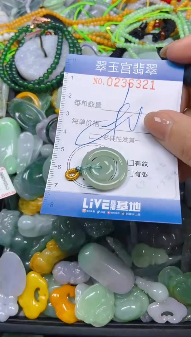 颈饰未镶嵌翡翠闪购C0236321多样性发其一