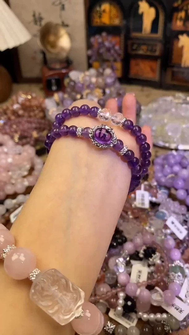 【闪购商品】紫晶手链未镶嵌183手串