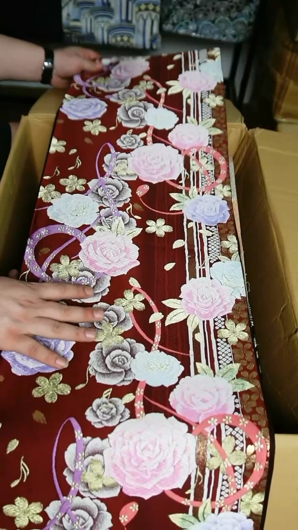 织绣织锦110六通花卉