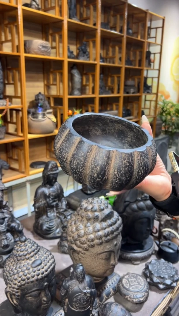 陶土【火山泥】南瓜盆