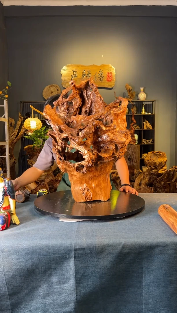 木卢师傅根艺作品（不包含人物摆件）