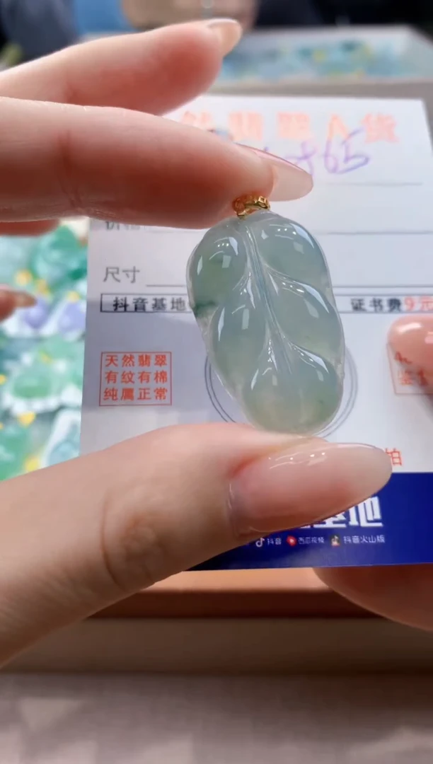 颈饰未镶嵌翡翠天然缅甸a货翡翠