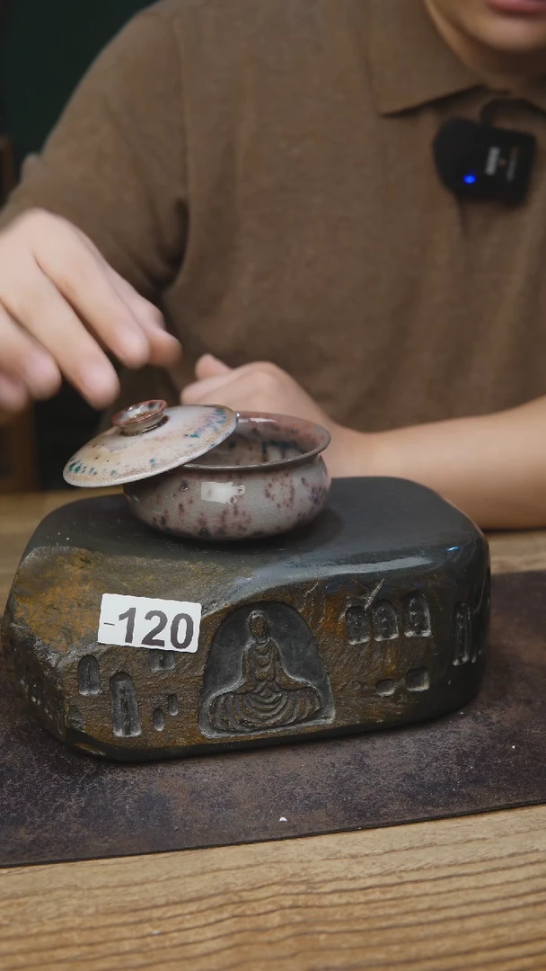 甘石陶艺苏打柴烧120