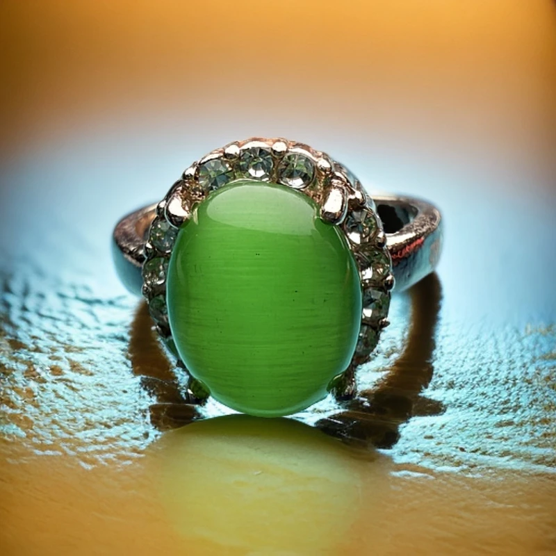 YYZB-119精致绿色戒指多样性发一