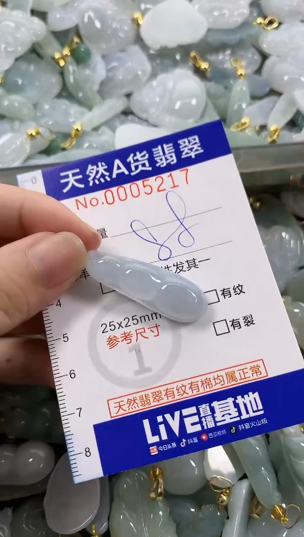 颈饰未镶嵌翡翠硬***️天然A货翡翠