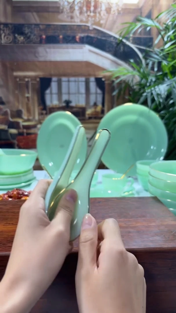 【闪购商品】...小汤勺玉瓷6个  【贝美】