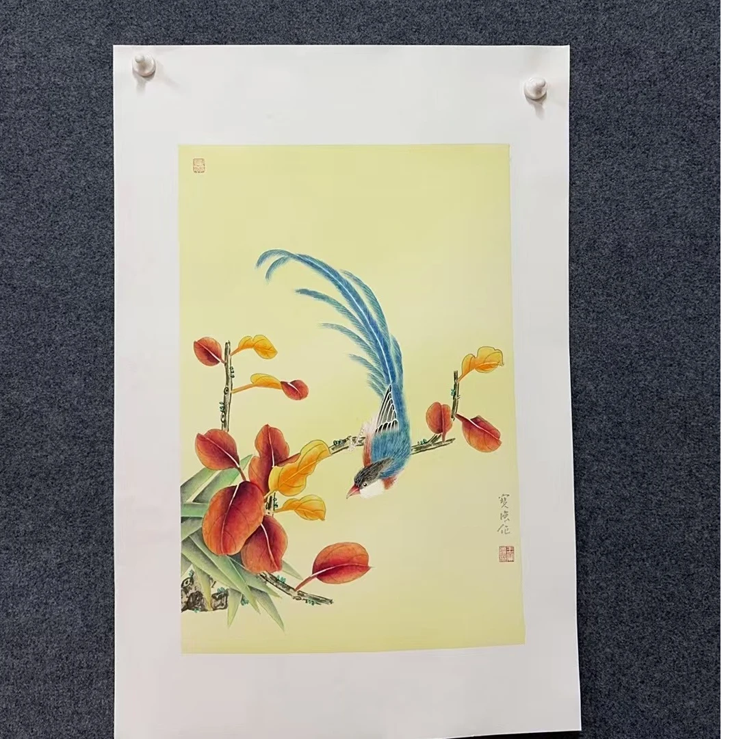 秋韵王保强2.7平方尺绘画手绘作品1-5