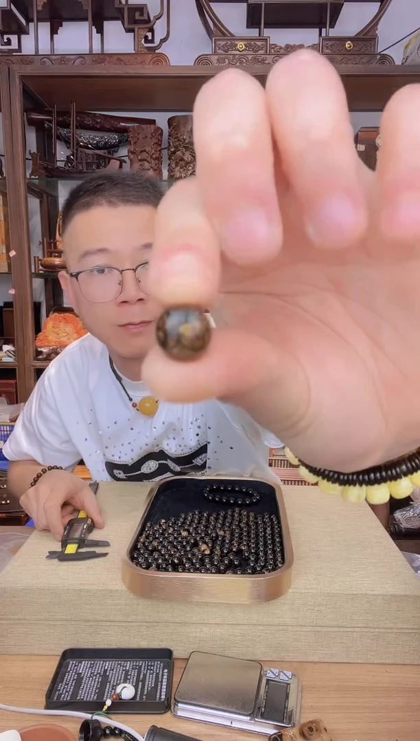 紫檀木类书架936小六1.15圆珠单颗