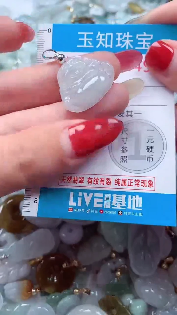 吊坠(不含链)未镶嵌翡翠1496