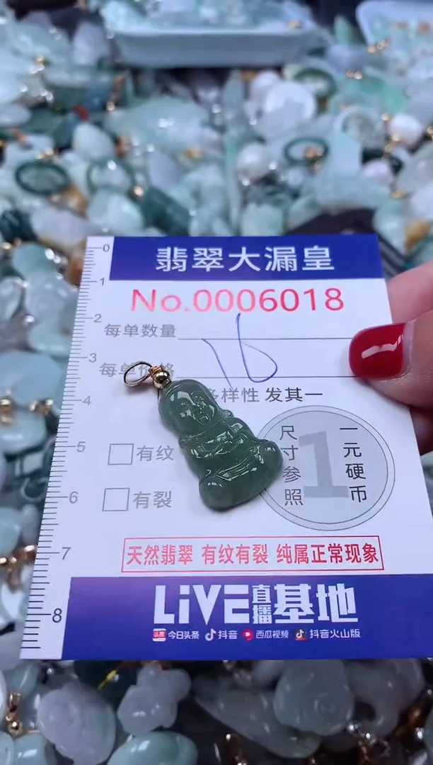颈饰未镶嵌翡翠6018