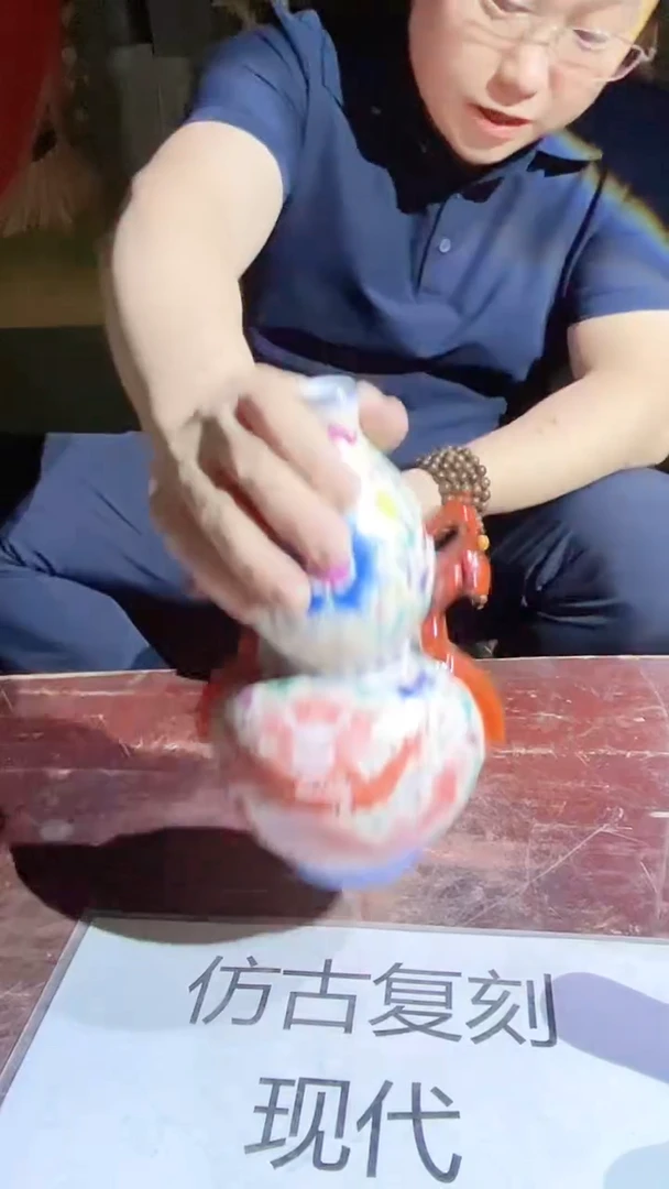 摆件景德镇陶瓷流水57