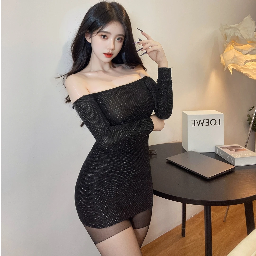 柠檬物语工厂直销8803性感夜店裙紧气质修身御姐诱惑包臀裙收腰露