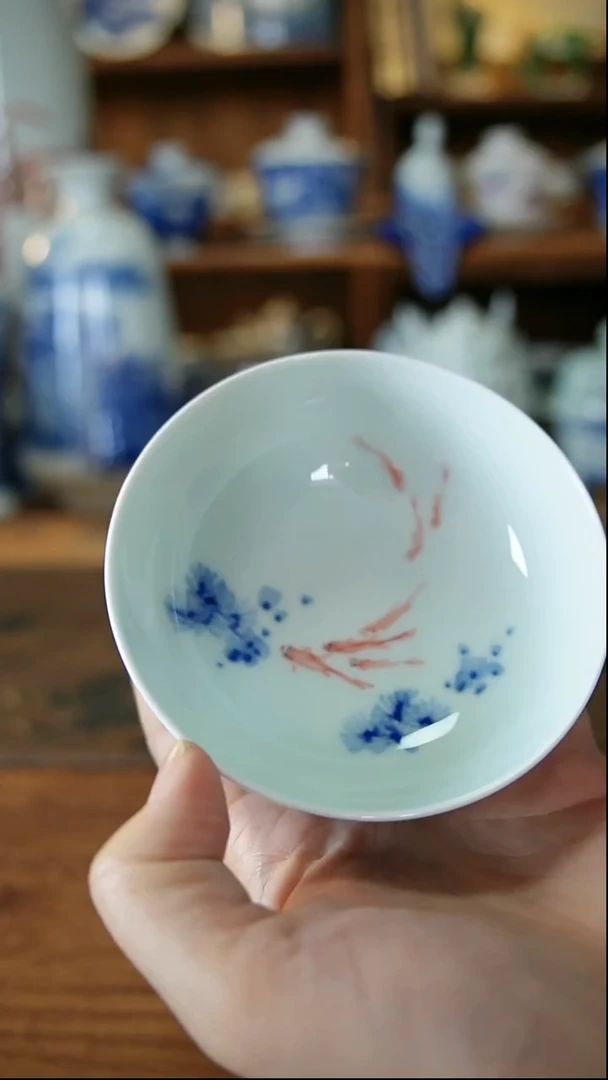 34景德镇手工手绘茶具