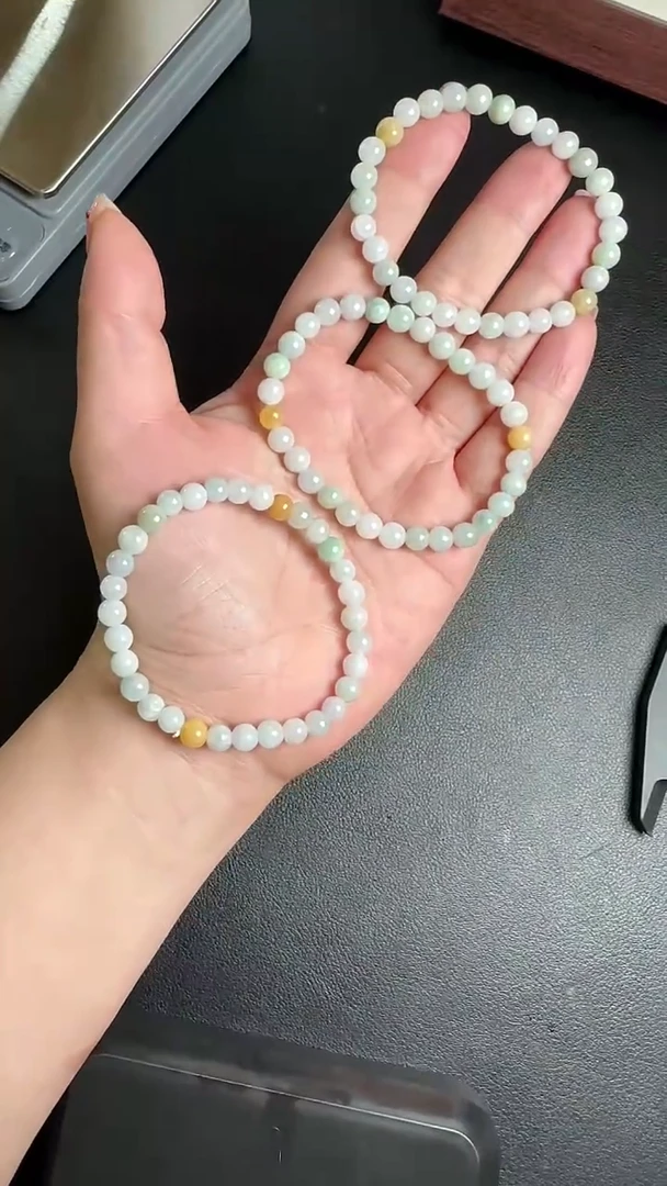 【闪购商品】翡翠手串未镶嵌WY0222003多样性发一