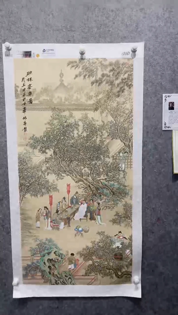 国画张传亭老师的作品3