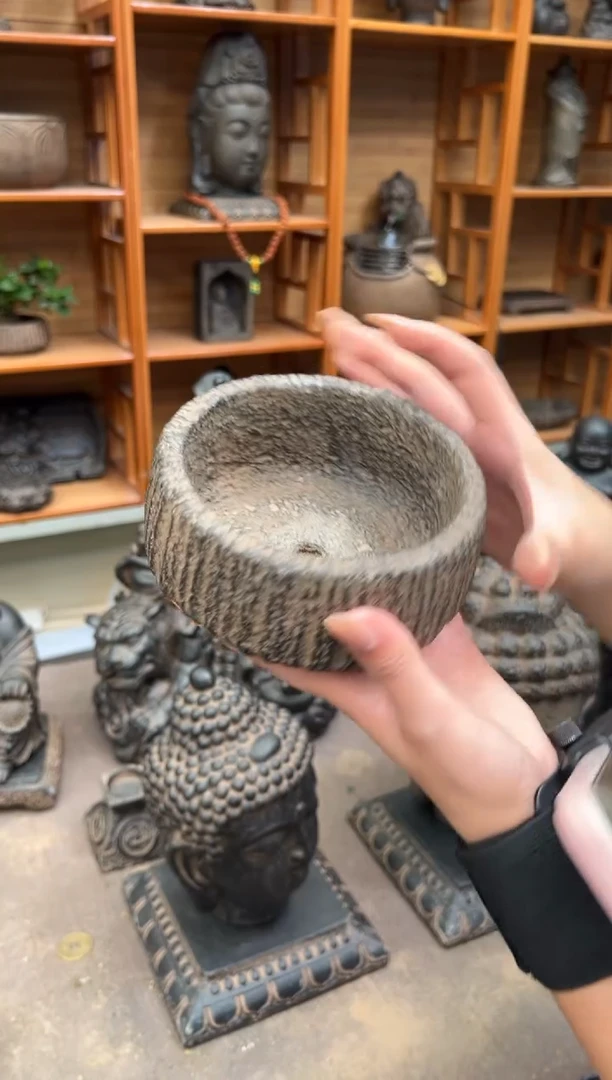 陶土【火山泥】小石钵