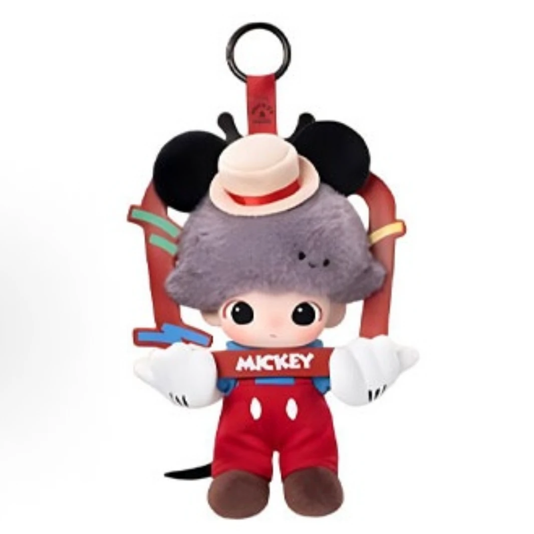 DIMOO WORLD 迪士尼系列搪胶脸毛绒钥匙扣盲盒（快）