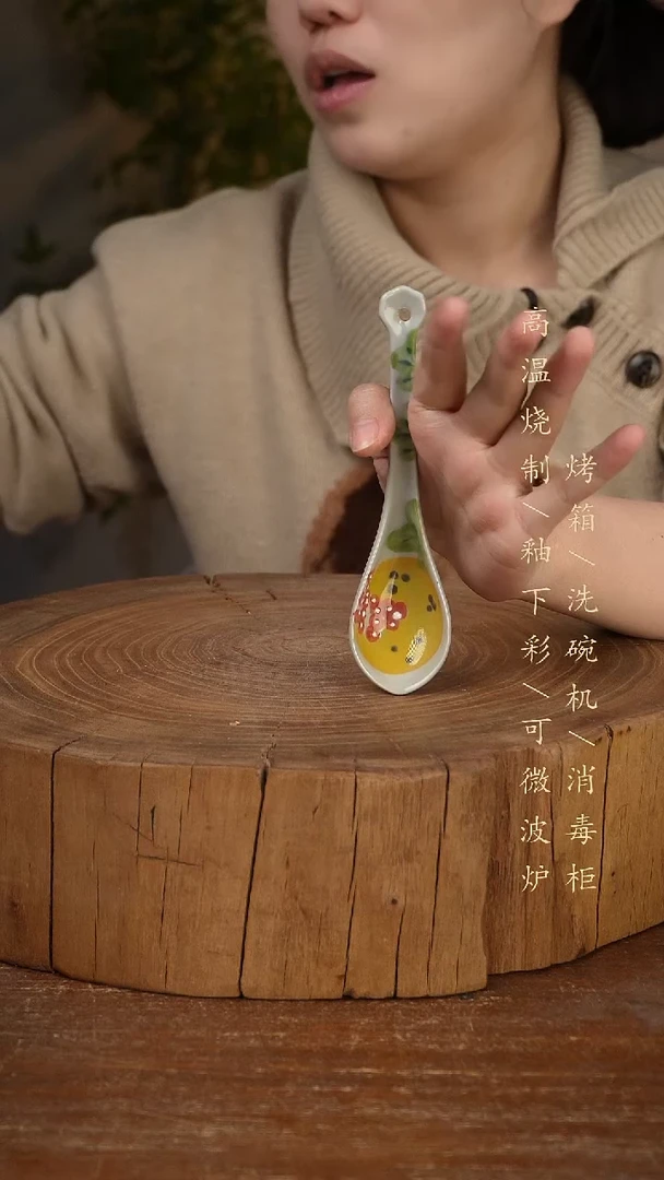 碗瓷景德镇手工手绘高温瓷釉下彩