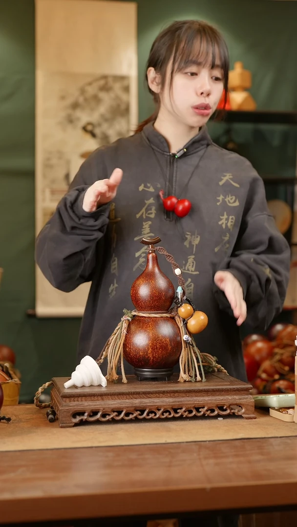 162号精品天然大漆酒葫芦一物一拍~