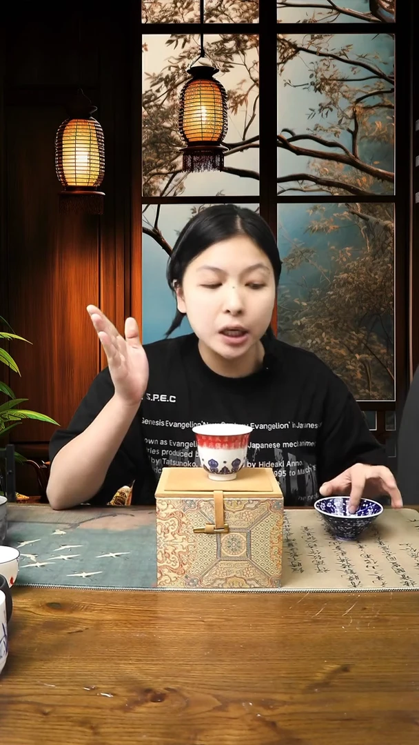 景德镇高温瓷如梦令杯