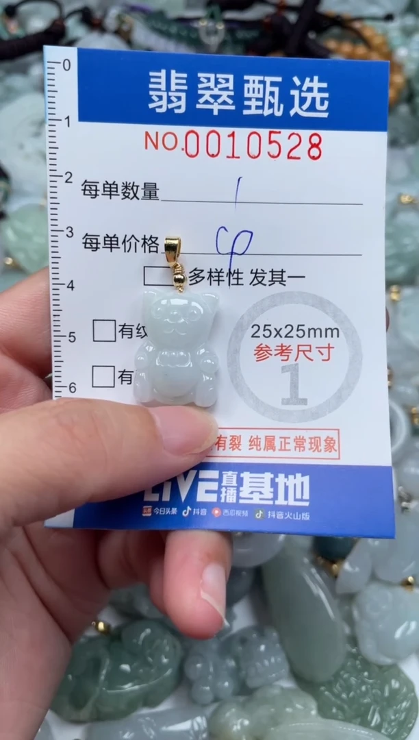 颈饰未镶嵌翡翠10528