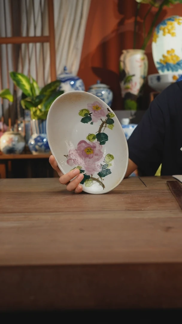 现代 景德镇设计师釉下手绘陶瓷餐具