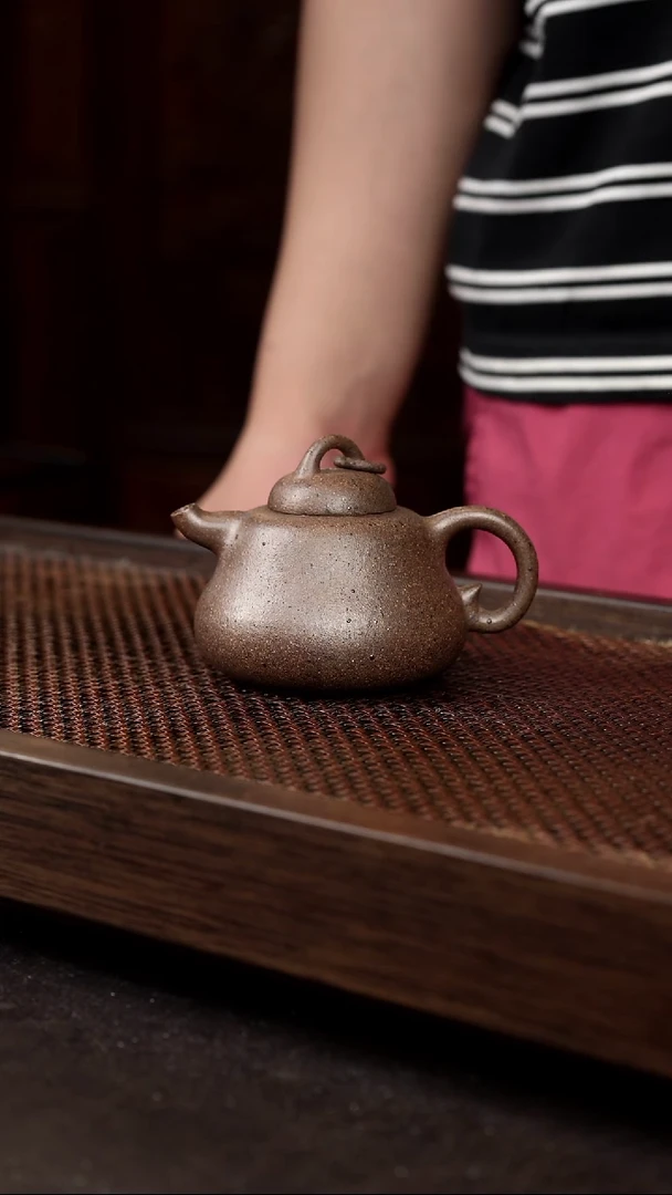 茶壶紫砂蓝**箭岩中泥葫芦