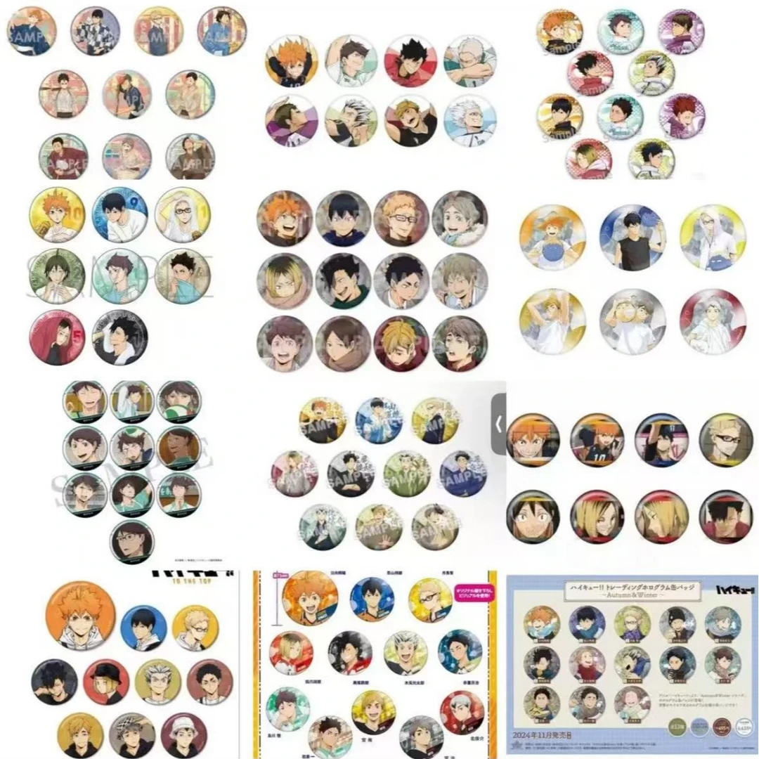 【新春排球对对碰】排球少年日谷吧唧混池（盲盒代拆）