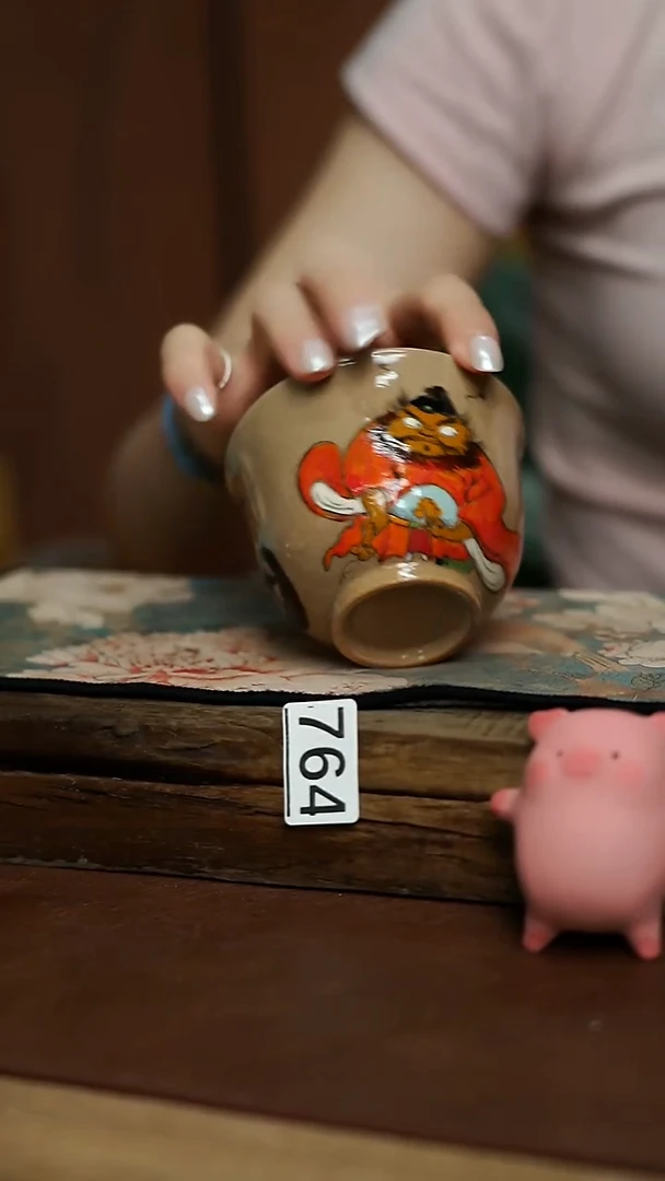 设计师系列 钟馗 手握杯
