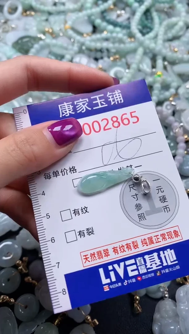 颈饰未镶嵌翡翠2865
