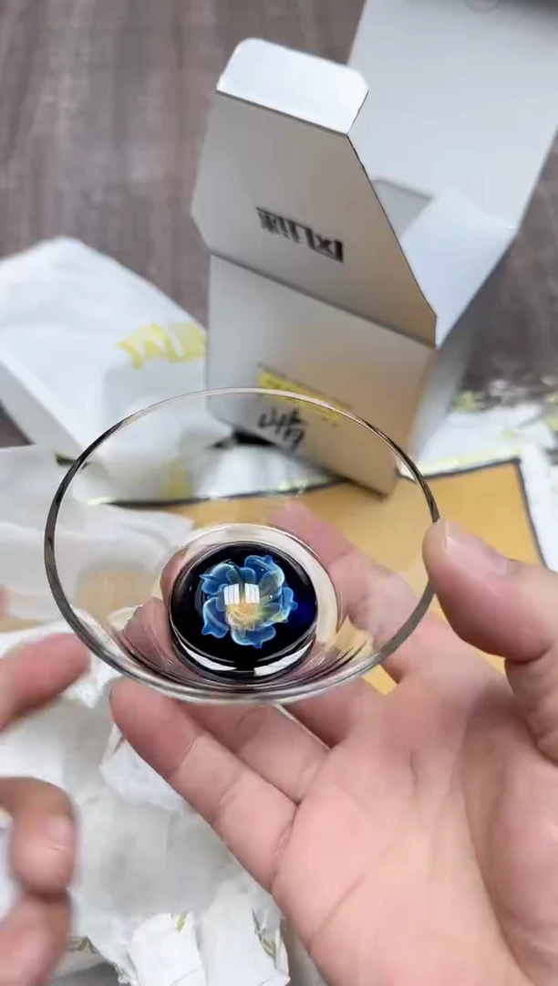 其他风谜花语崝杯透明