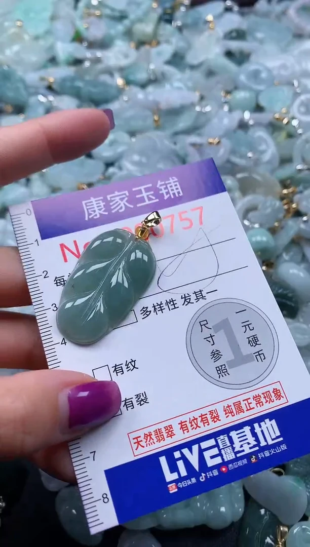 颈饰未镶嵌翡翠757